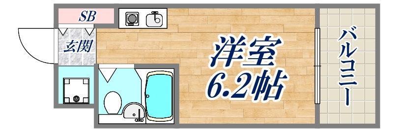 5階の間取り図