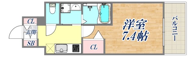 13階の間取り図