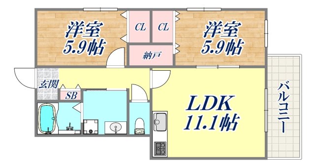 間取図