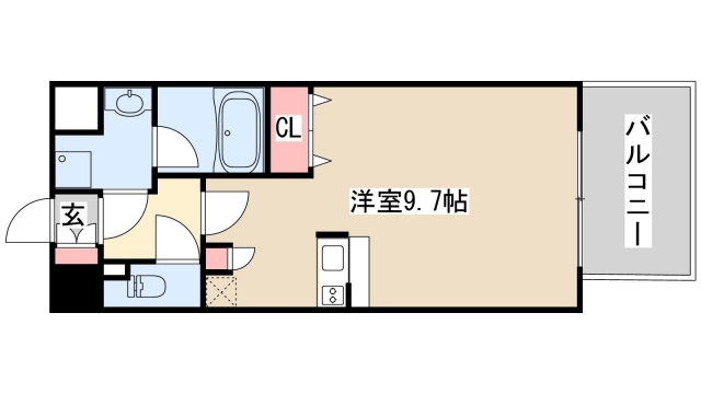 3階の間取り図