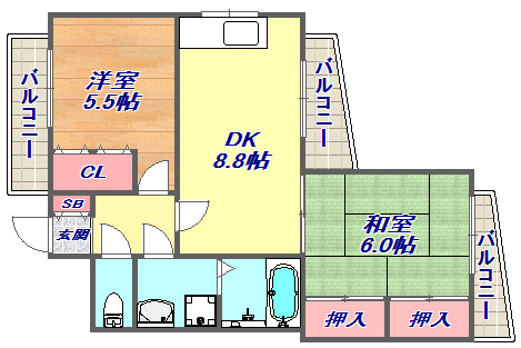 間取図