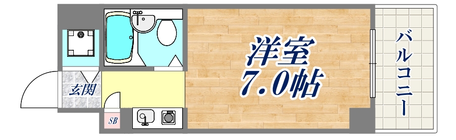 7階の間取り図