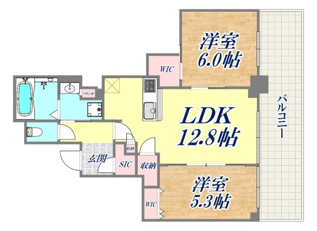 11階の間取り図