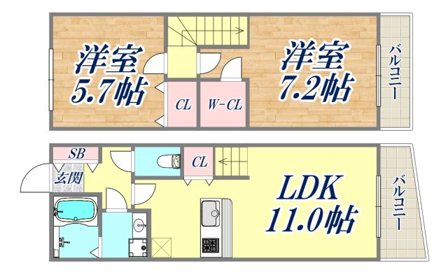 間取図