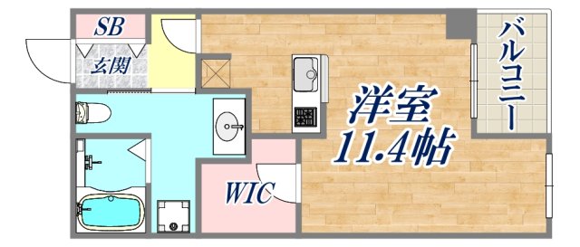 9階の間取り図