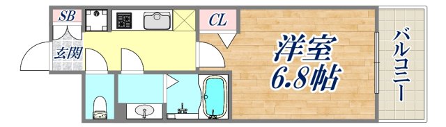 9階の間取り図