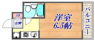 5階の間取り図