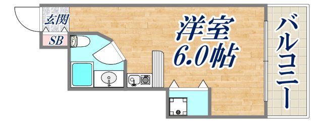 2階の間取り図