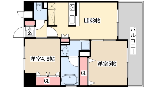 3階の間取り図