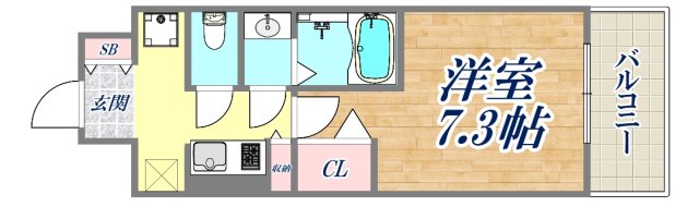 5階の間取り図