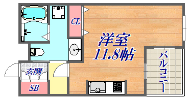 7階の間取り図