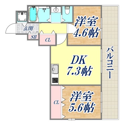 間取図