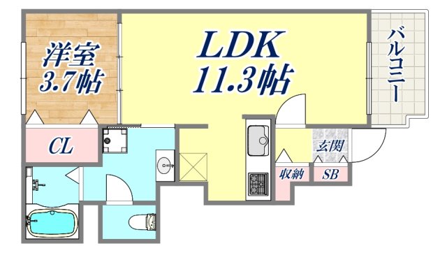 間取図