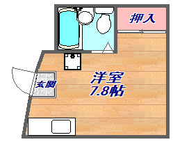 4階の間取り図