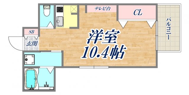3階の間取り図