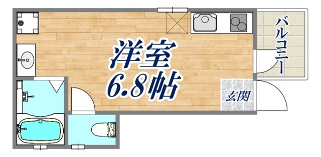 1階の間取り図
