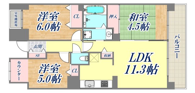 間取図