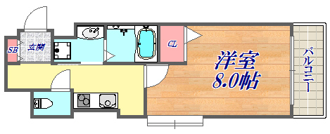 3階の間取り図