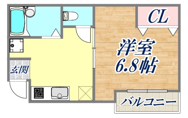 1階の間取り図