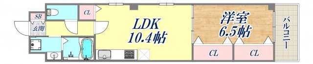 3階の間取り図