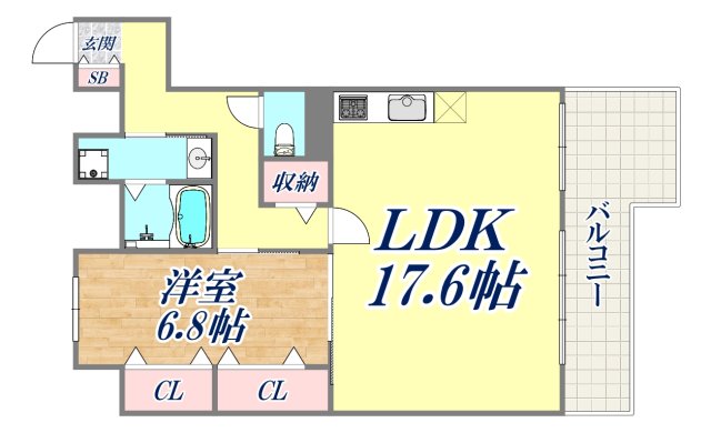 13階の間取り図