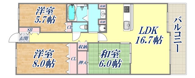 間取図