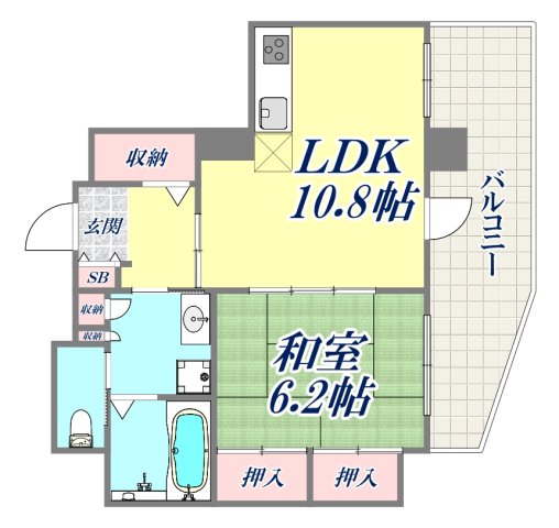 10階の間取り図