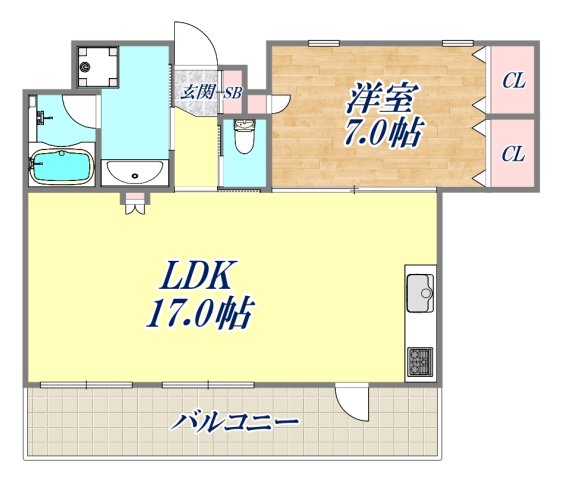 10階の間取り図