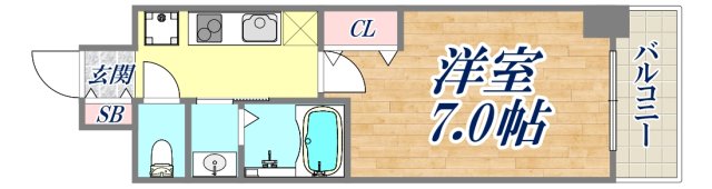 2階の間取り図
