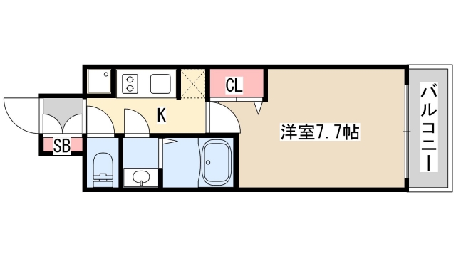 5階の間取り図