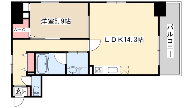 10階の間取り図