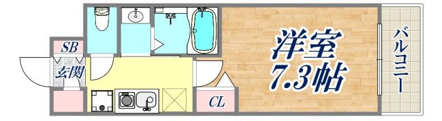5階の間取り図