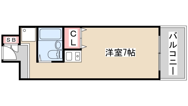 2階の間取り図