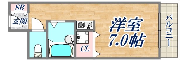 3階の間取り図