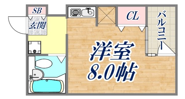 3階の間取り図