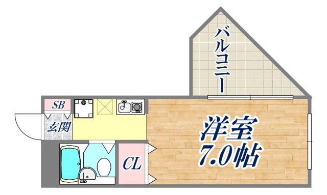 3階の間取り図