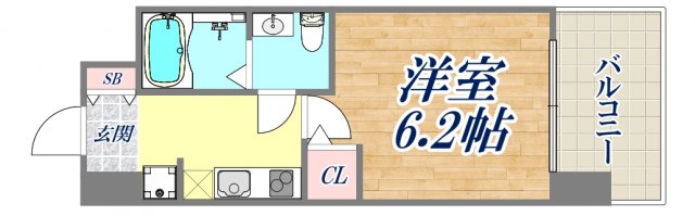 9階の間取り図