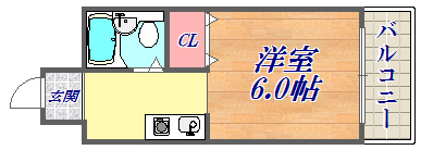 1階の間取り図