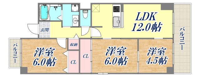 間取図