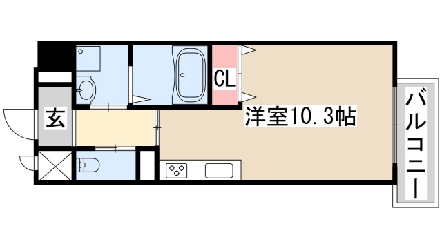 2階の間取り図