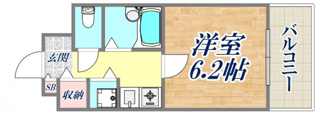 7階の間取り図