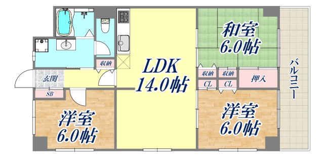 間取図