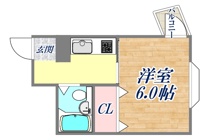 1階の間取り図