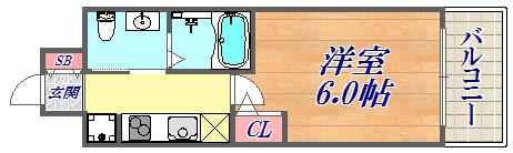 4階の間取り図