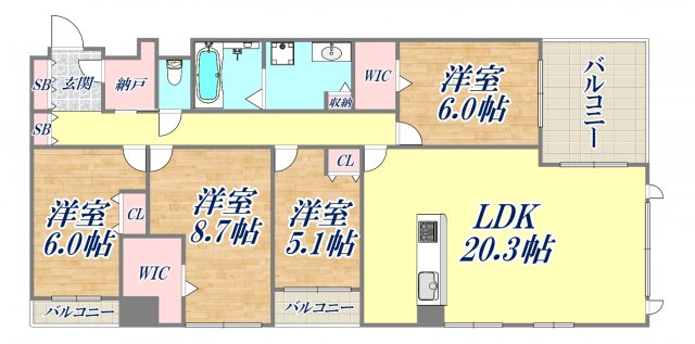 間取図