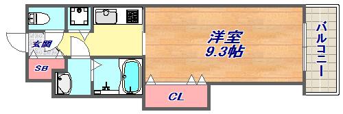 1階の間取り図