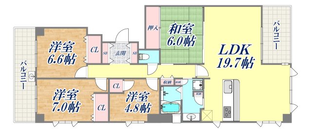 間取図