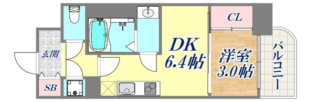 5階の間取り図