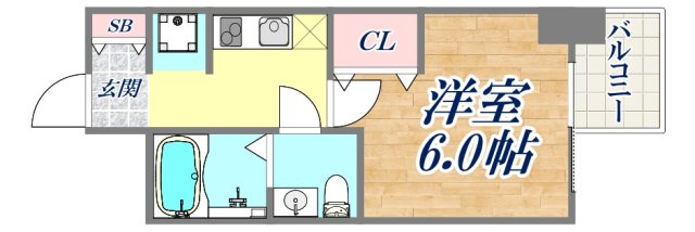 5階の間取り図