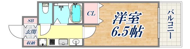 9階の間取り図